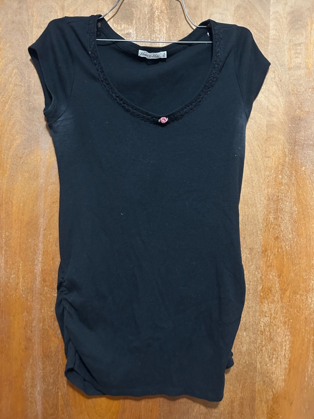 🛍️BOGO🛍️ Cute Black Maternity Top